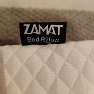 ZAMAT Contour Memory Foam Pillow for Neck Pain Relief. Removable cover
